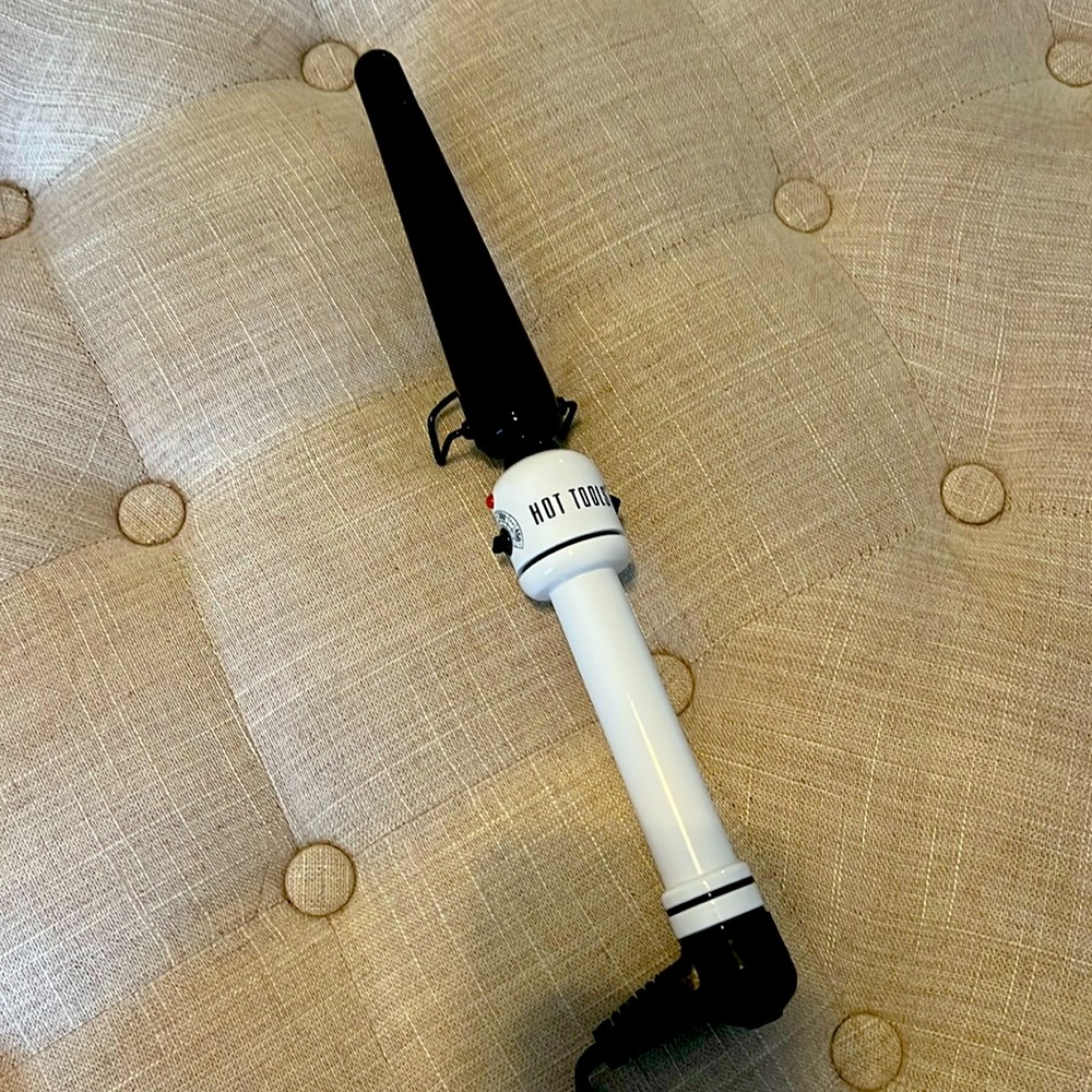 Hot Tools Professional Curling WAND Nano Ceramic Tapered 3/4 to 1-1/4 in Salon